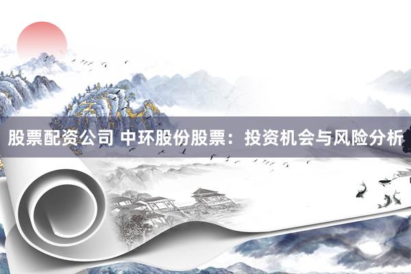 股票配资公司 中环股份股票：投资机会与风险分析