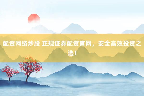配资网络炒股 正规证券配资官网，安全高效投资之选！